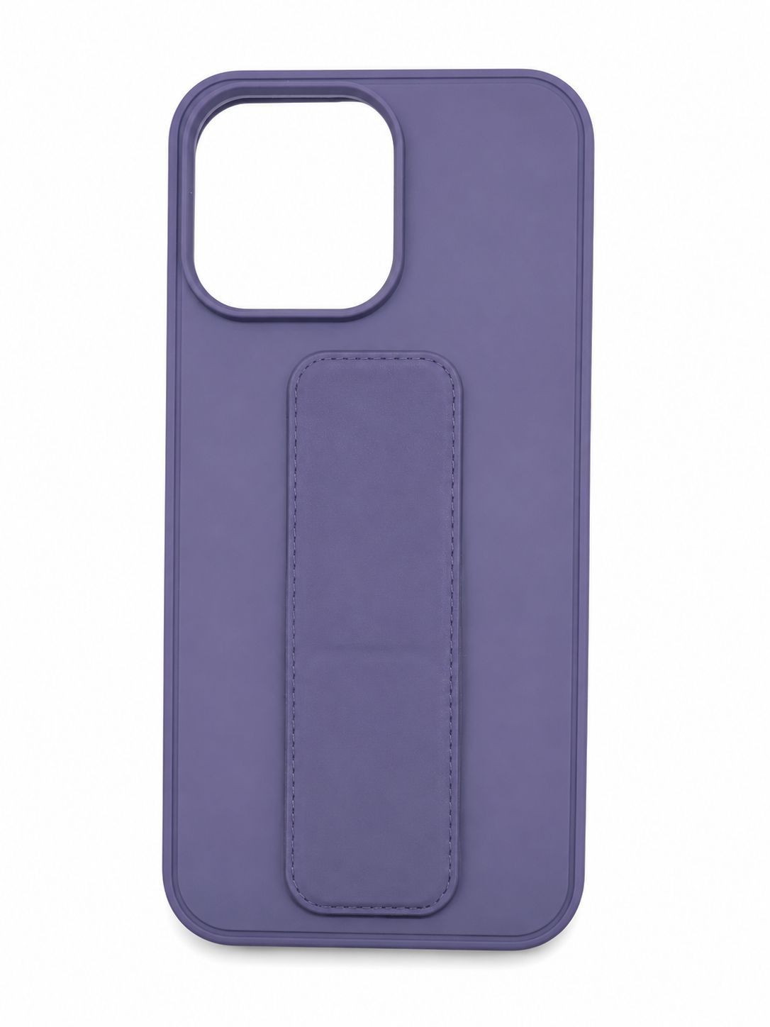 Shell Skin Feeling Kickstand Case for Iphone 15 Pro Max-Navy Blue