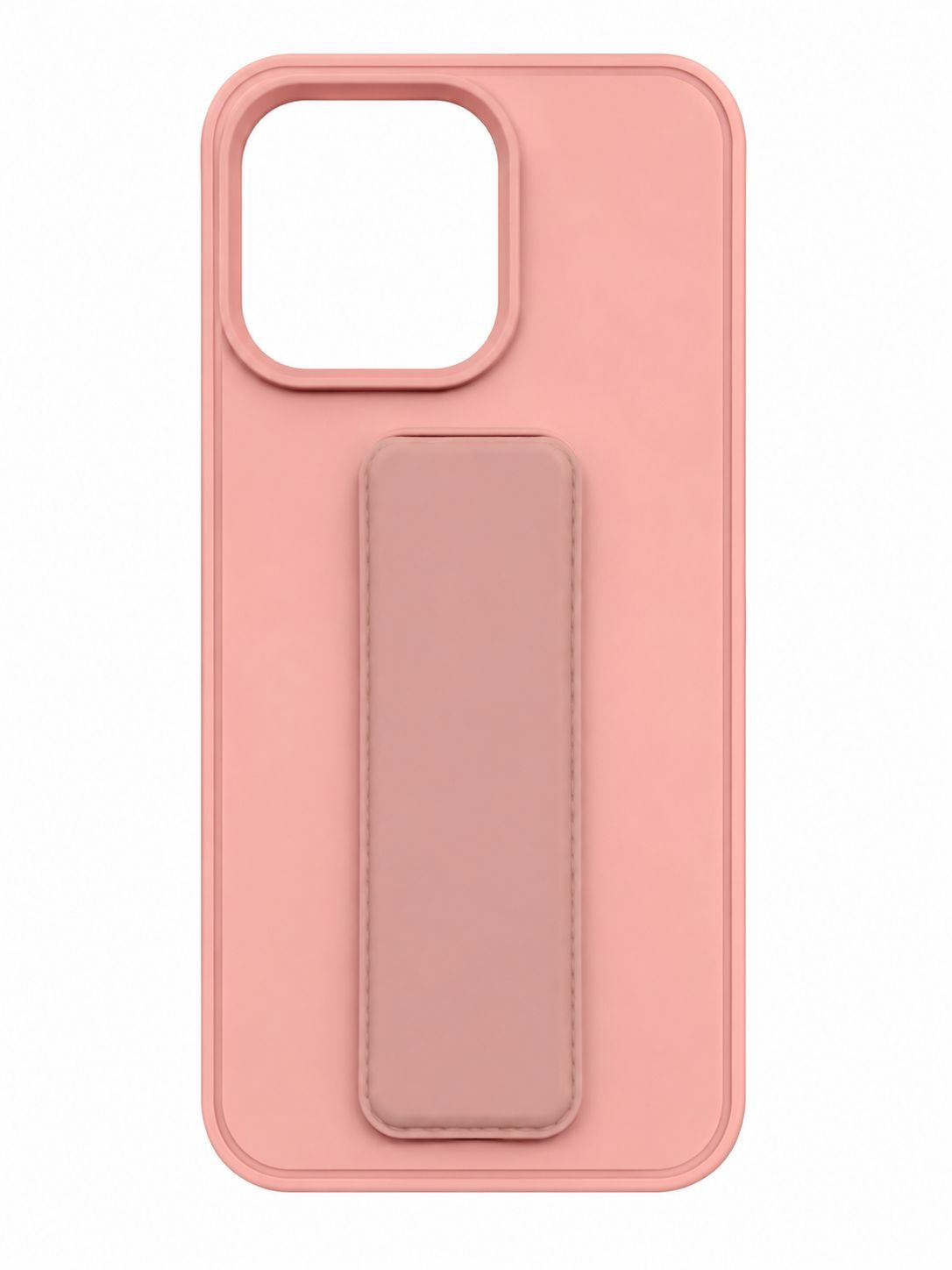 Shell Skin Feeling Kickstand Case for Iphone 15 Pro Max-Pink
