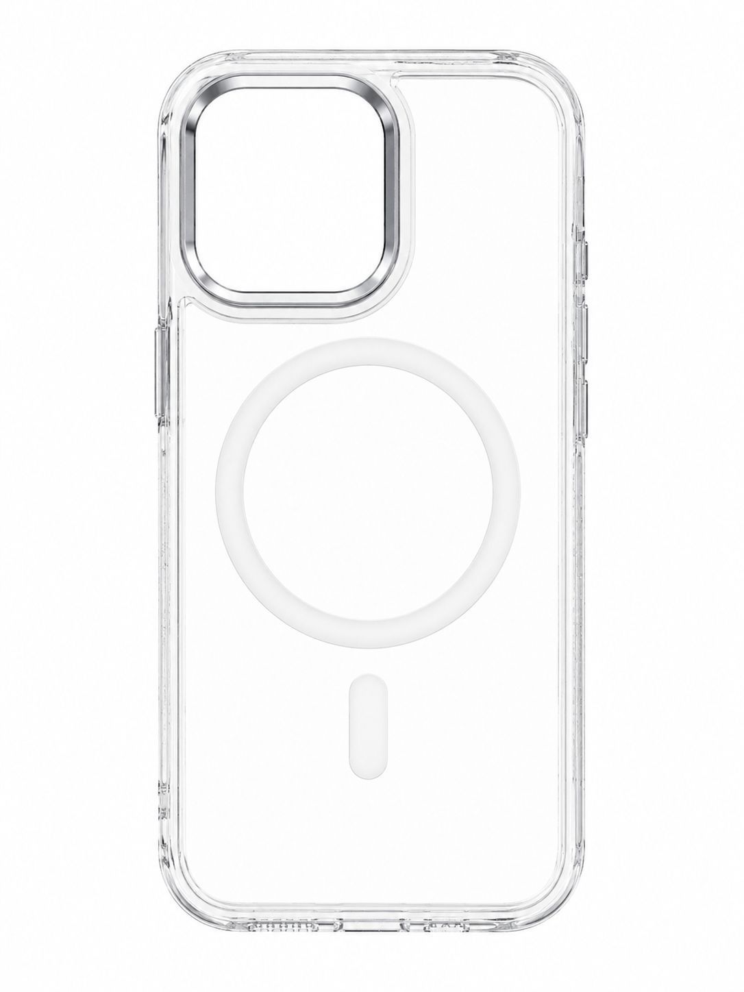 LY Clear Magsafe Case for Iphone 16- Transparent Accent