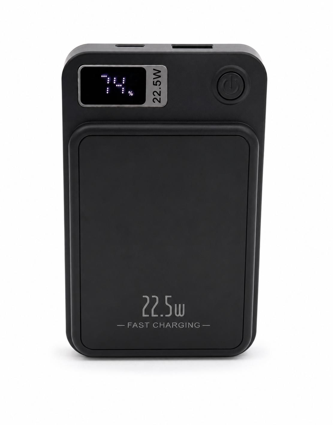 Magnetic mini power bank (5000MAH) Black