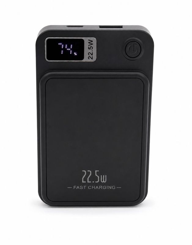 Magnetic mini power bank (5000MAH) Black