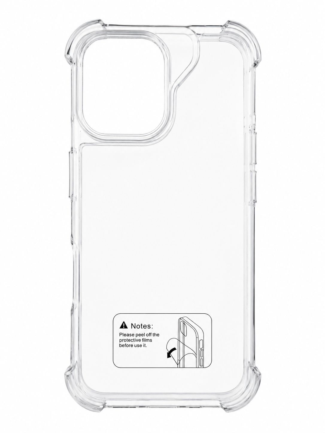 Shockproof Sleek Transparent Case for Iphone 16