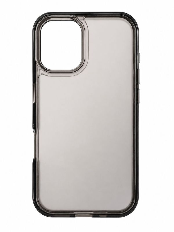Evo Clear Slim Case for Iphone 16-Transparent Black