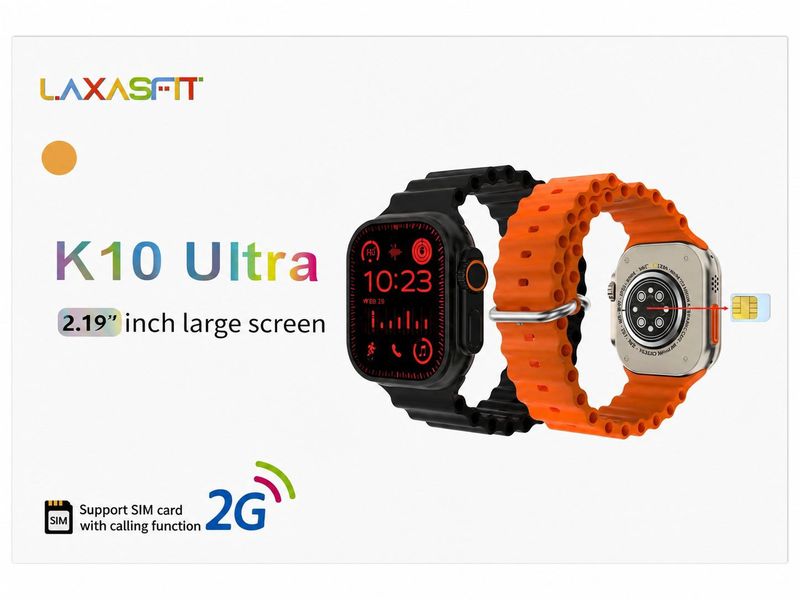 K10 Ultra smartwatch Orange