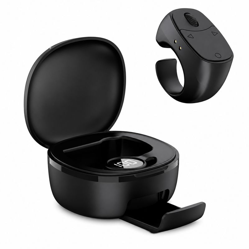 Multifunctional Ring Remote Contol with Scroll Wheel