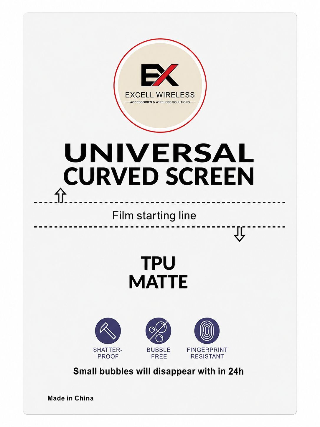 Customized TPU frosted cutting film