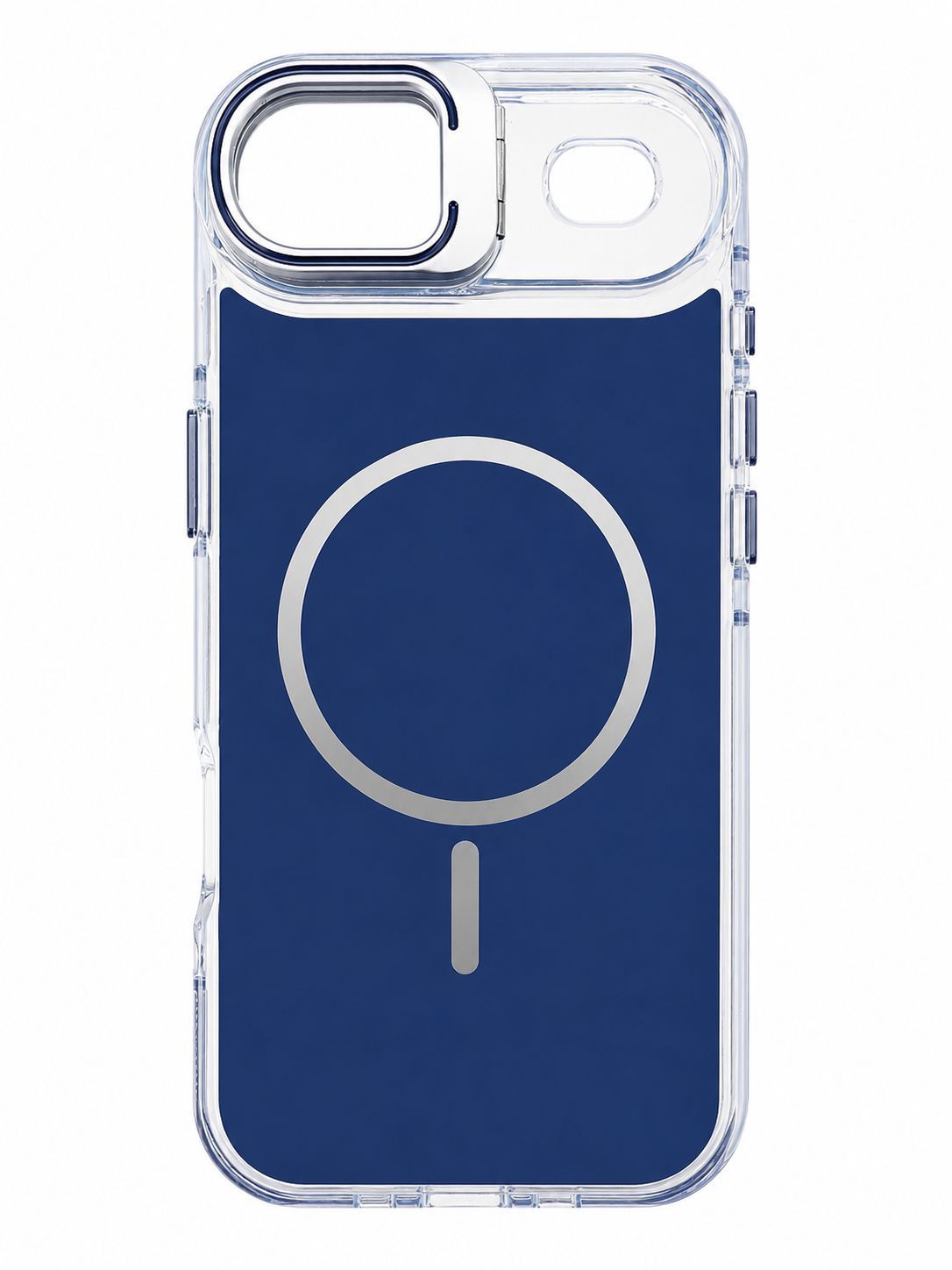 Macaron Magnetic Phone Case with Camera Kickstand for Iphone 17 Air -Blue