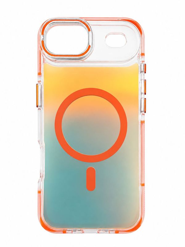 Gradient Finish A Case MagSafe Compatible with Camera Kick Stand for Iphone 17 Air –Orange