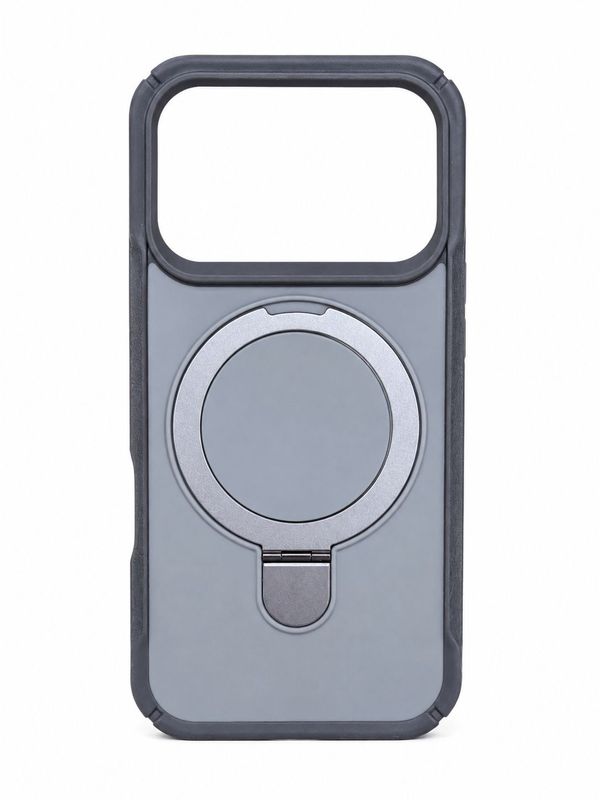 JS Magnetic Kickstand Case for Iphone 17 Pro Max-Gray