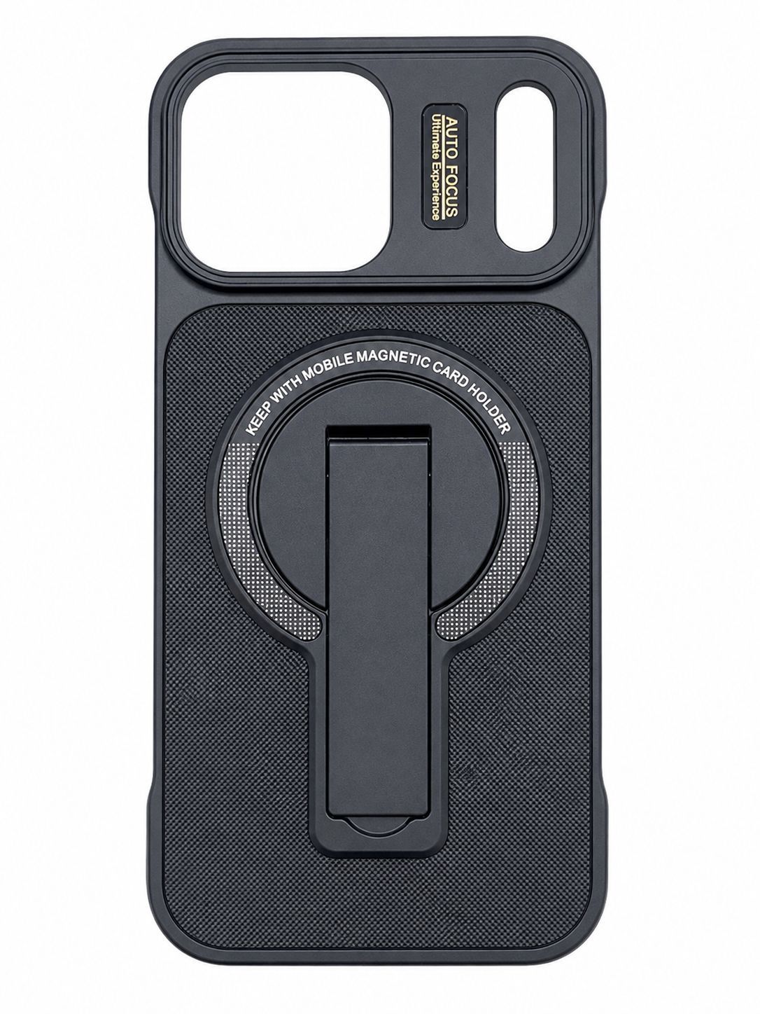 U8 kicktand Magsafe Case Iphone 17 Pro - Black