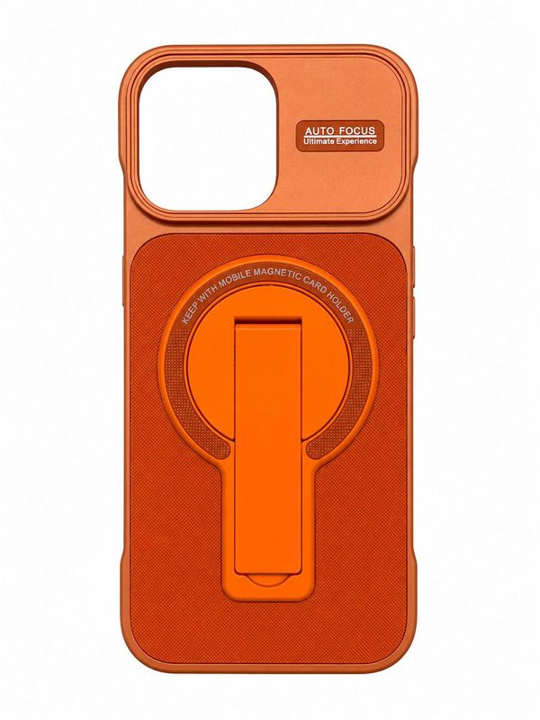 U8 kicktand Magsafe Case Iphone 16 Pro Max -Orange