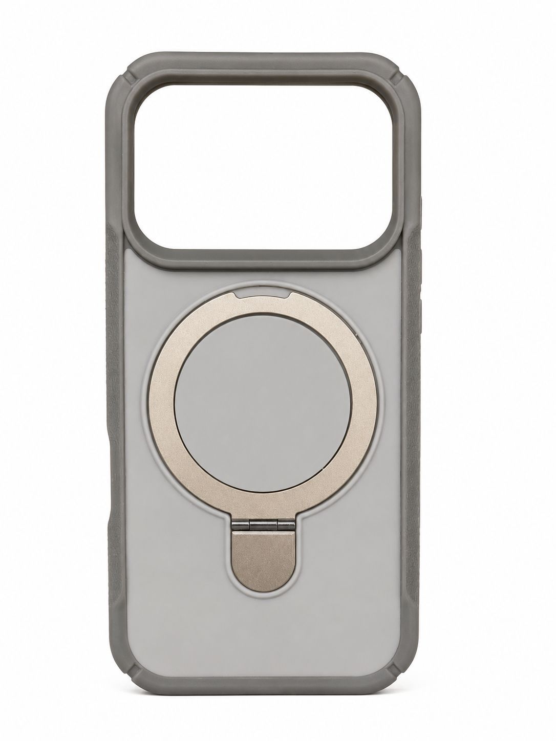 JS Magnetic Kickstand Case for Iphone 17 Pro Max-Khakee