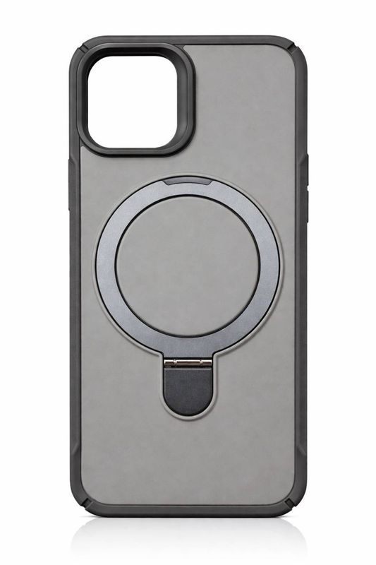 JS Magnetic Kickstand Case for Iphone 16 Plus-Gray
