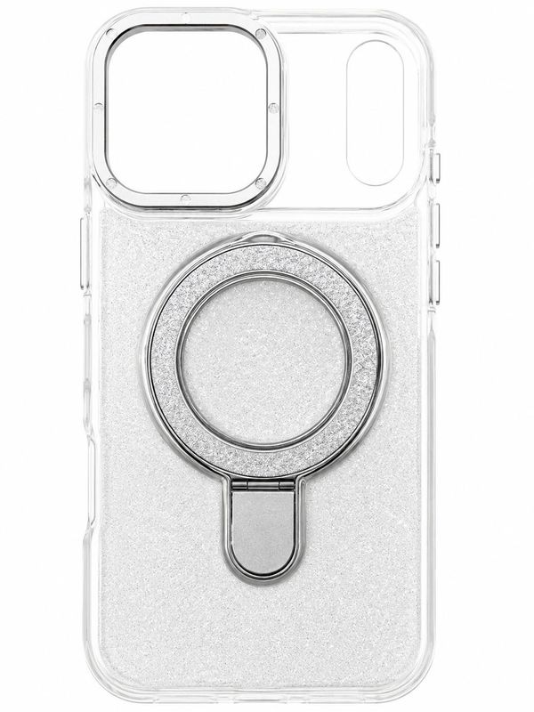 XC-Glitter Magnetic kickstand -Iphone17 Pro Max- White