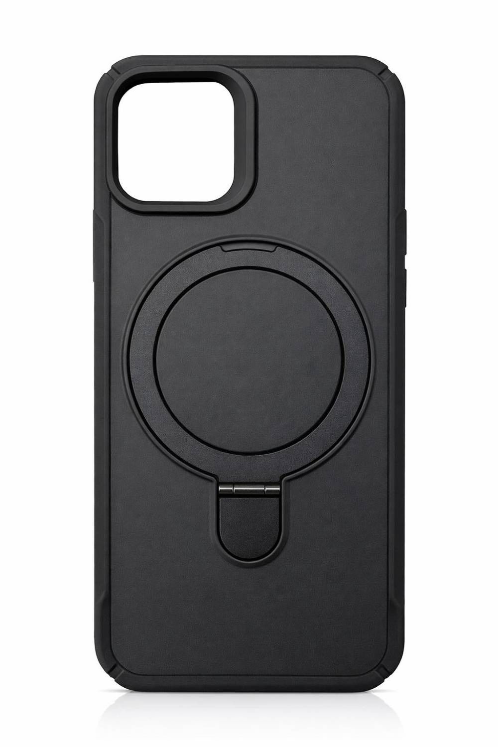 JS Magnetic Kickstand Case for Iphone 13 Pro Max- Black
