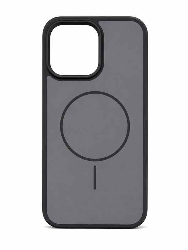 Two Tone Slim Magsafe Compatible Case for Iphone 13 Pro Max- Black