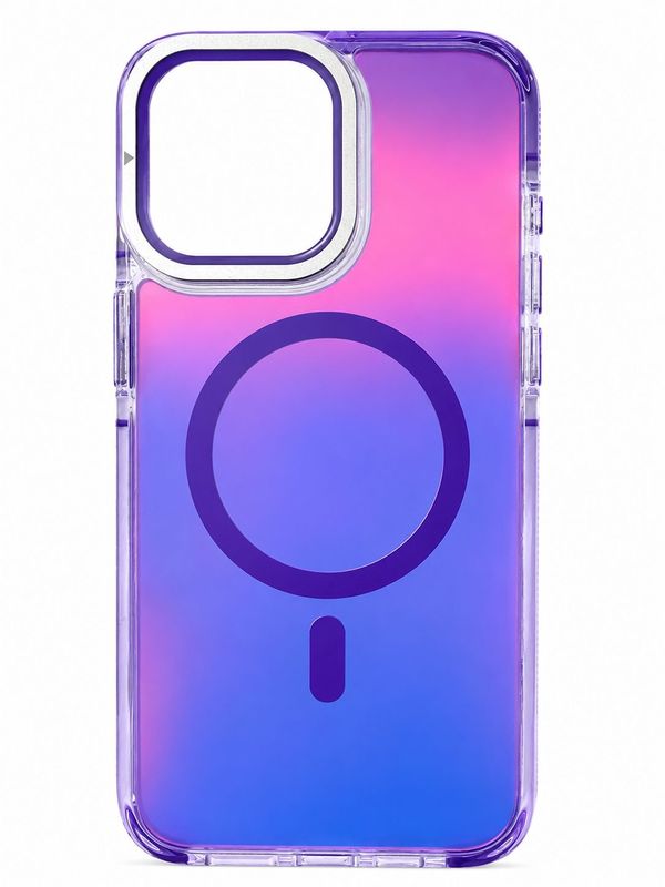 XC-Skin Magsafe Camera Lens Protector Kickstand Case for Iphone 13 Pro Max-Purple