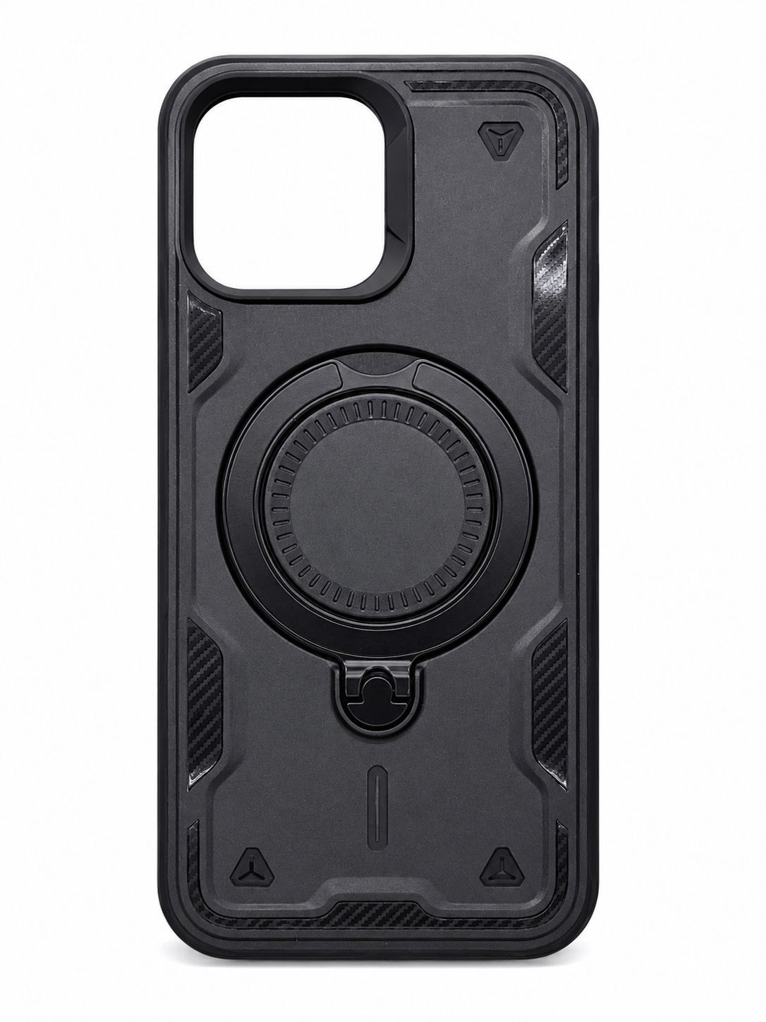 iPhone 16 PRO MAX Sky 360 Magnetic Kickstand Case - Black
