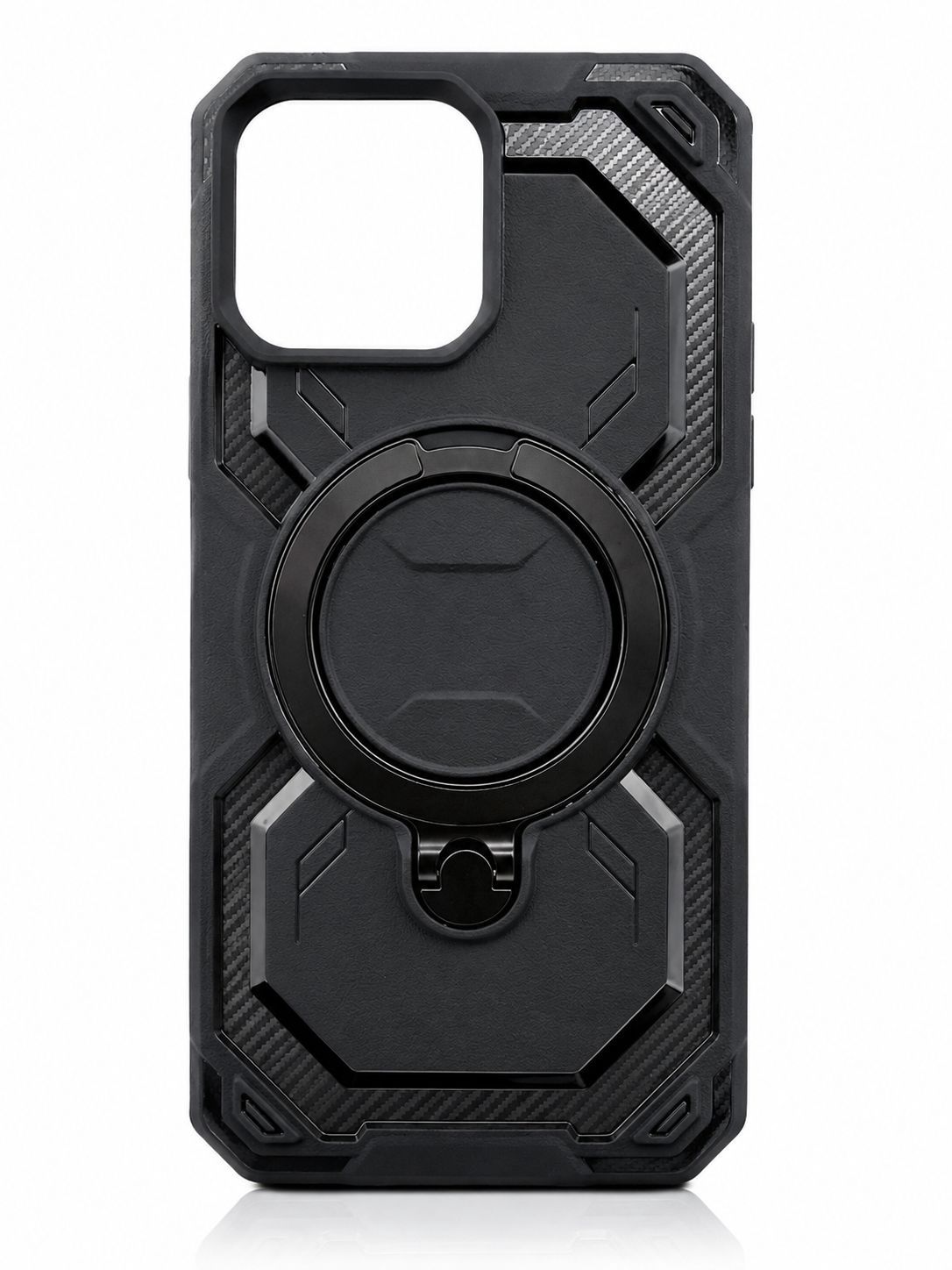 Amor Kickstand Case for Iphone 16 Pro Max-Black