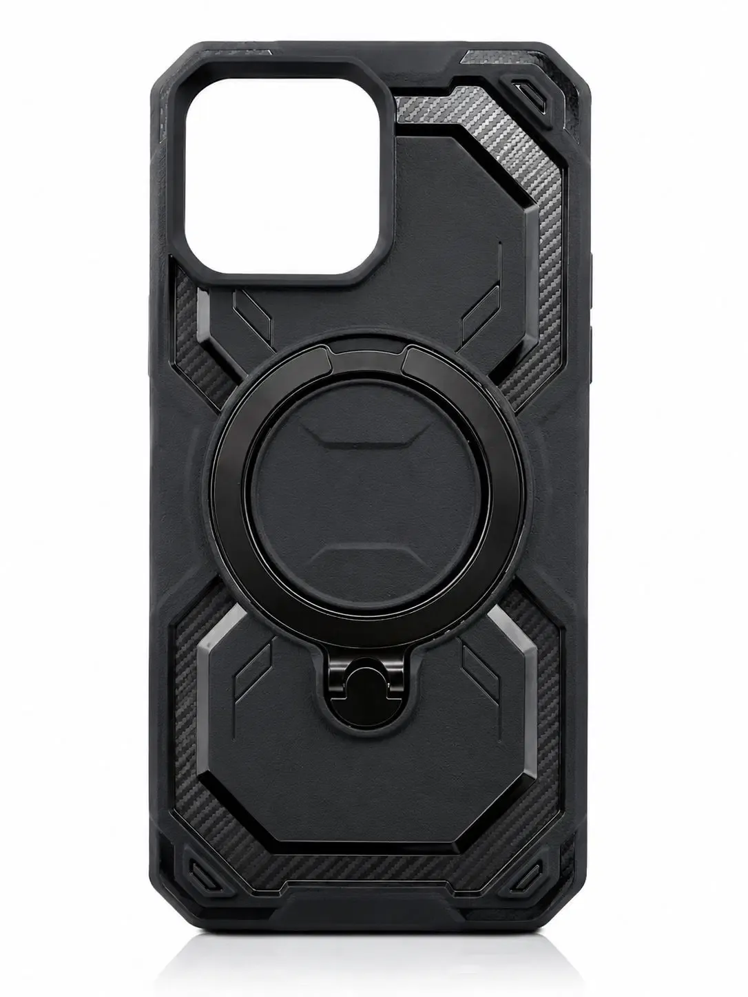 Amor Kickstand Case for Iphone 16 Pro Max-Black