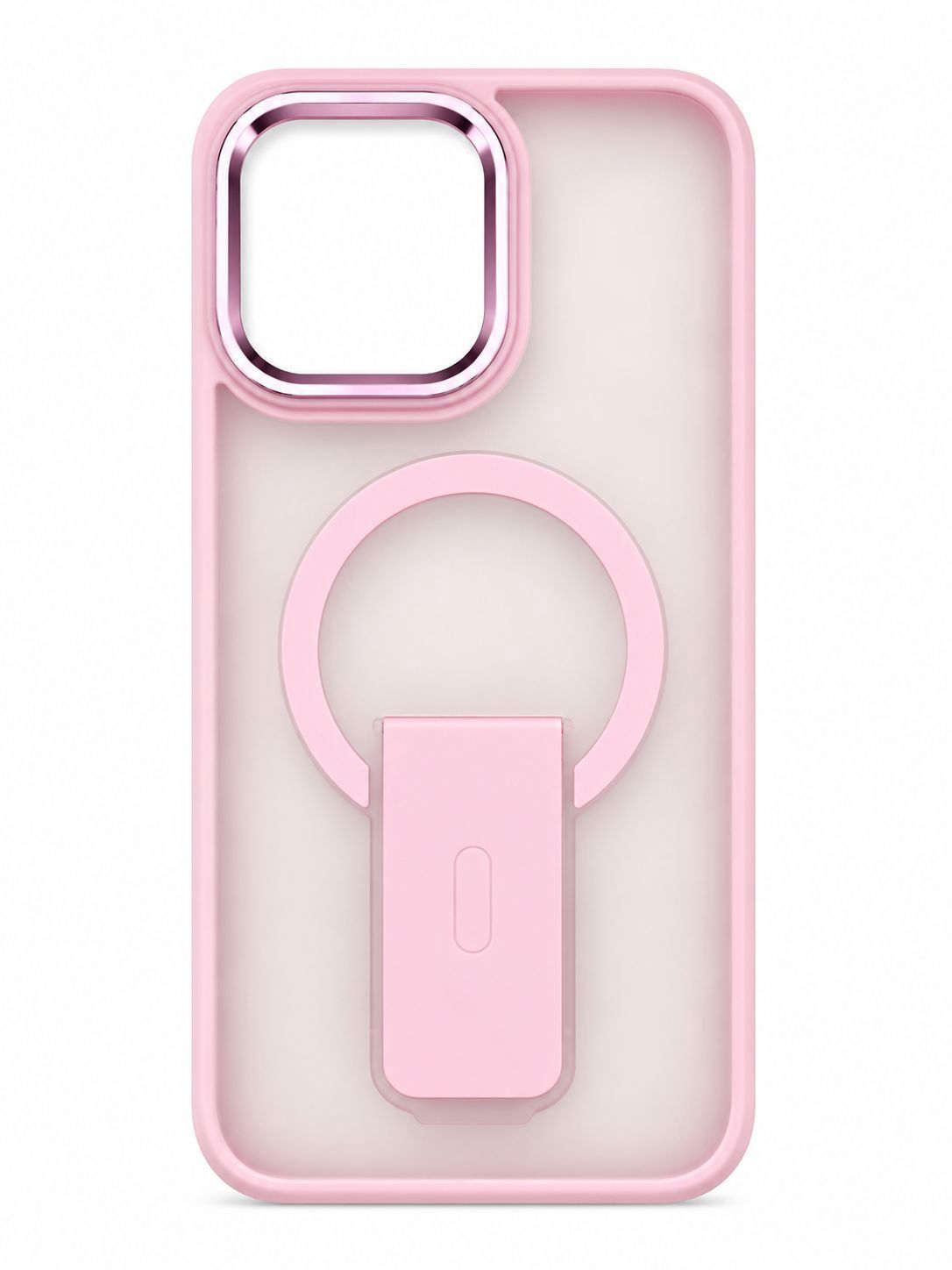 Dazzle magnetic kickstand case for Iphone 16 Pro Max - Pink