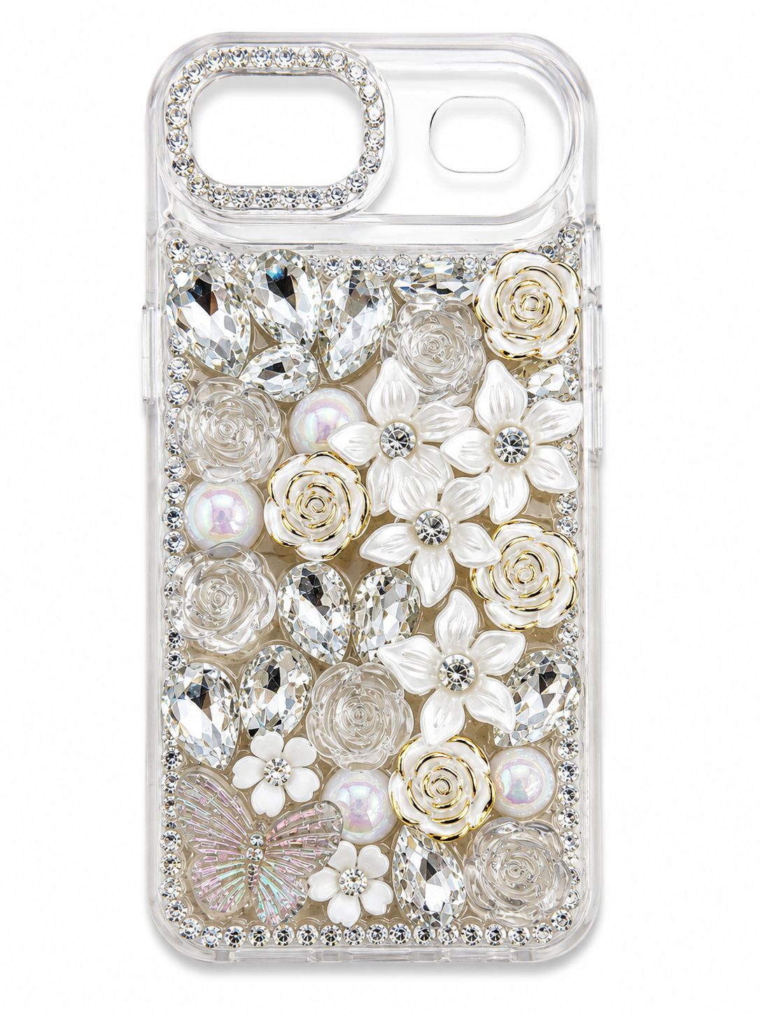 Iphone 17 air BNK Bling Diamond Case -Silver