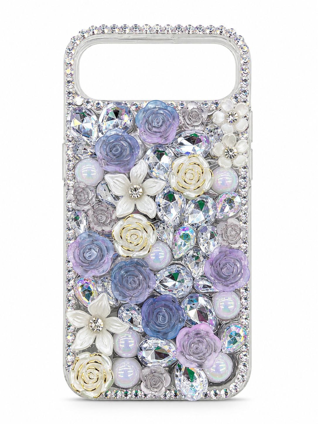 Iphone 17 Air Plum blossom diamond phone case - Purple