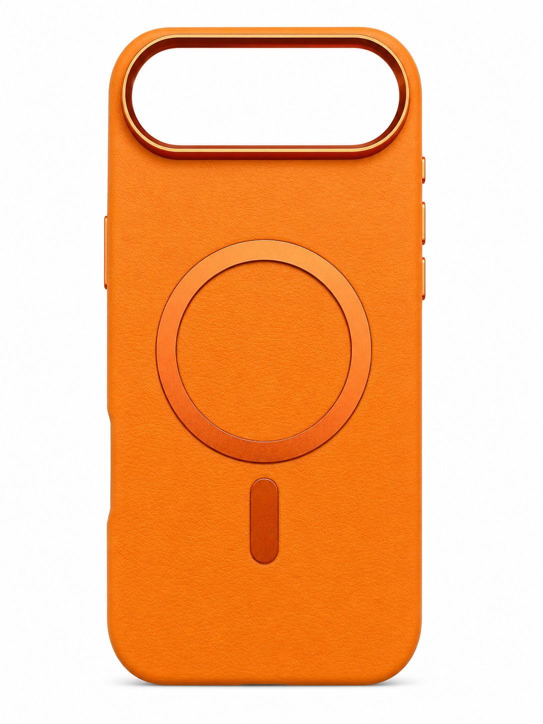 Iphone 17 Air L2 skin convex magnetic suction (lzb) (metal magnetic coil) - Orange