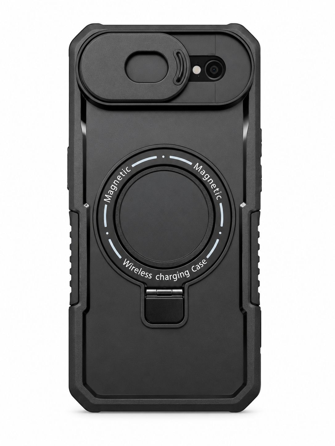 Iphone 17 Air SIDE CAMERA KICKSTAND CASE - Black