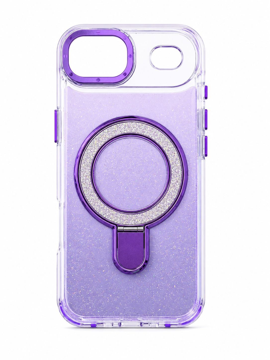 XC-Glitter Magnetic kickstand for Iphone 17 Air - Purple