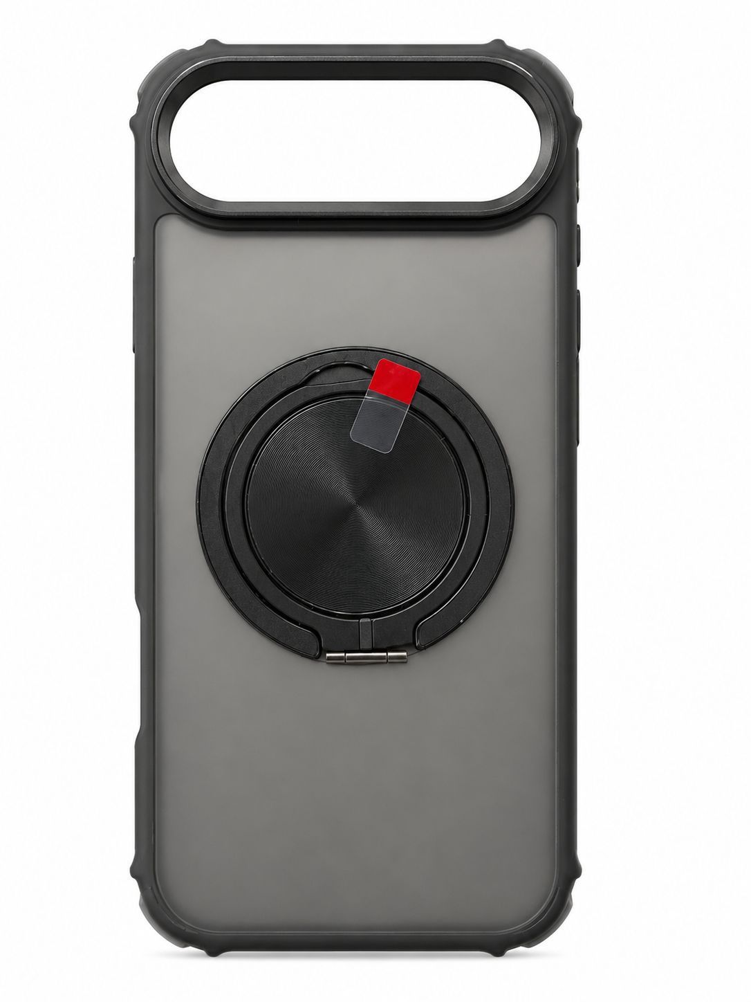 Rainbow #1 Matte gear rotating bracket for Iphone 17 Air - Black