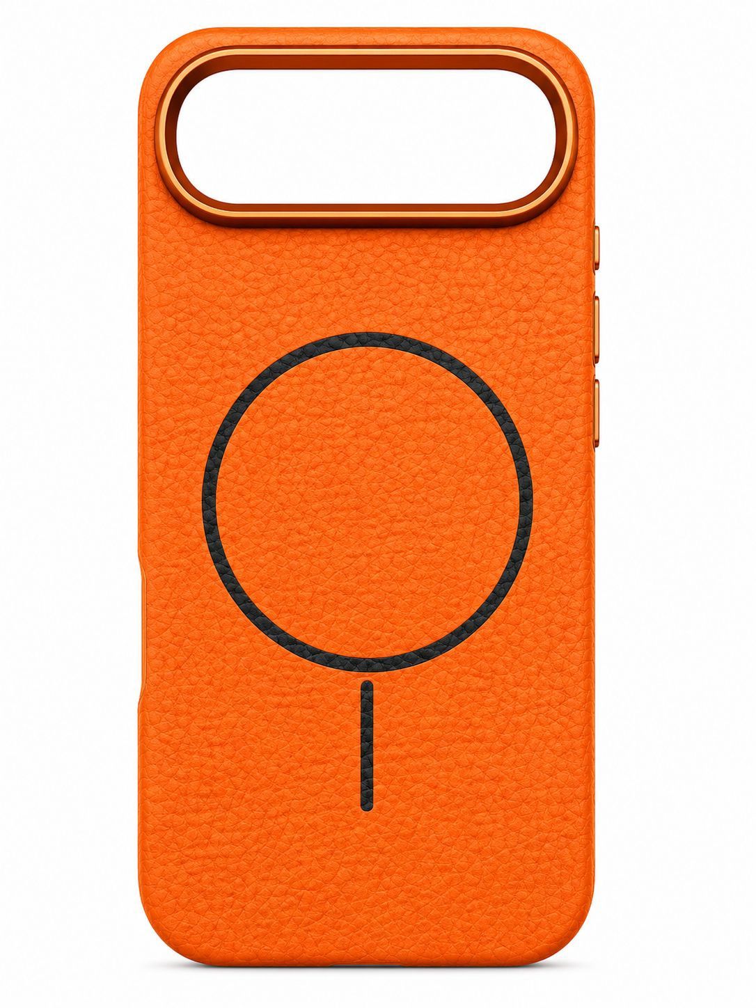 L2 Skin Magnetic Phone Case (lzb) (Thin Ring Skin) for Iphone 17 Air - Orange
