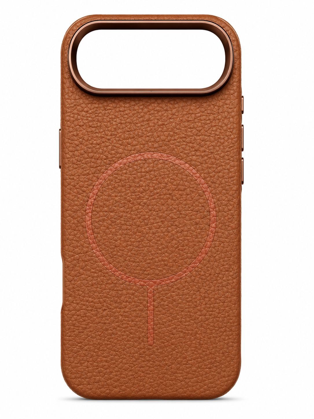L2 Skin Magnetic Phone Case (lzb) (Thin Ring Skin) for Iphone 17 Air - Brown