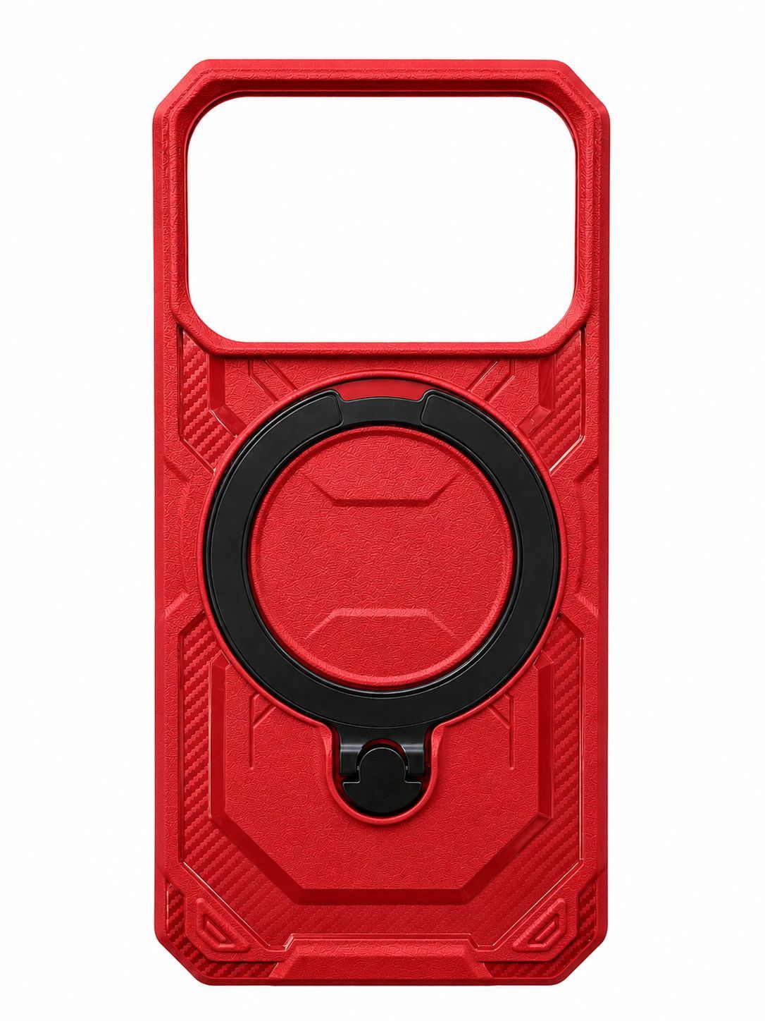 ZSZ Zhisheng Amor Case for Iphone 17 Pro-Red with Black Accent