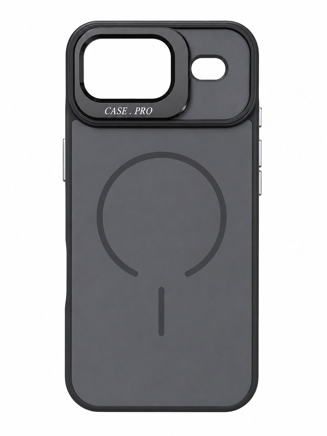 Matte Magsafe Camera Kickstand Case for Iphone 17 Air-Black