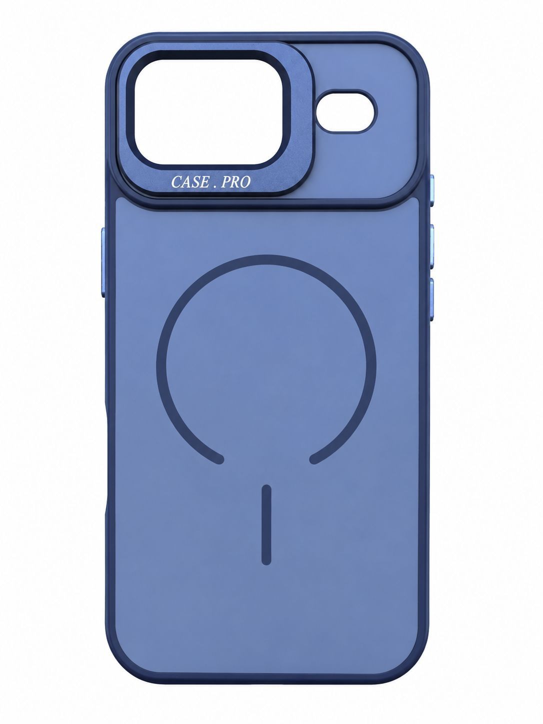 Matte Magsafe Camera Kickstand Case for Iphone 17 Air-Blue