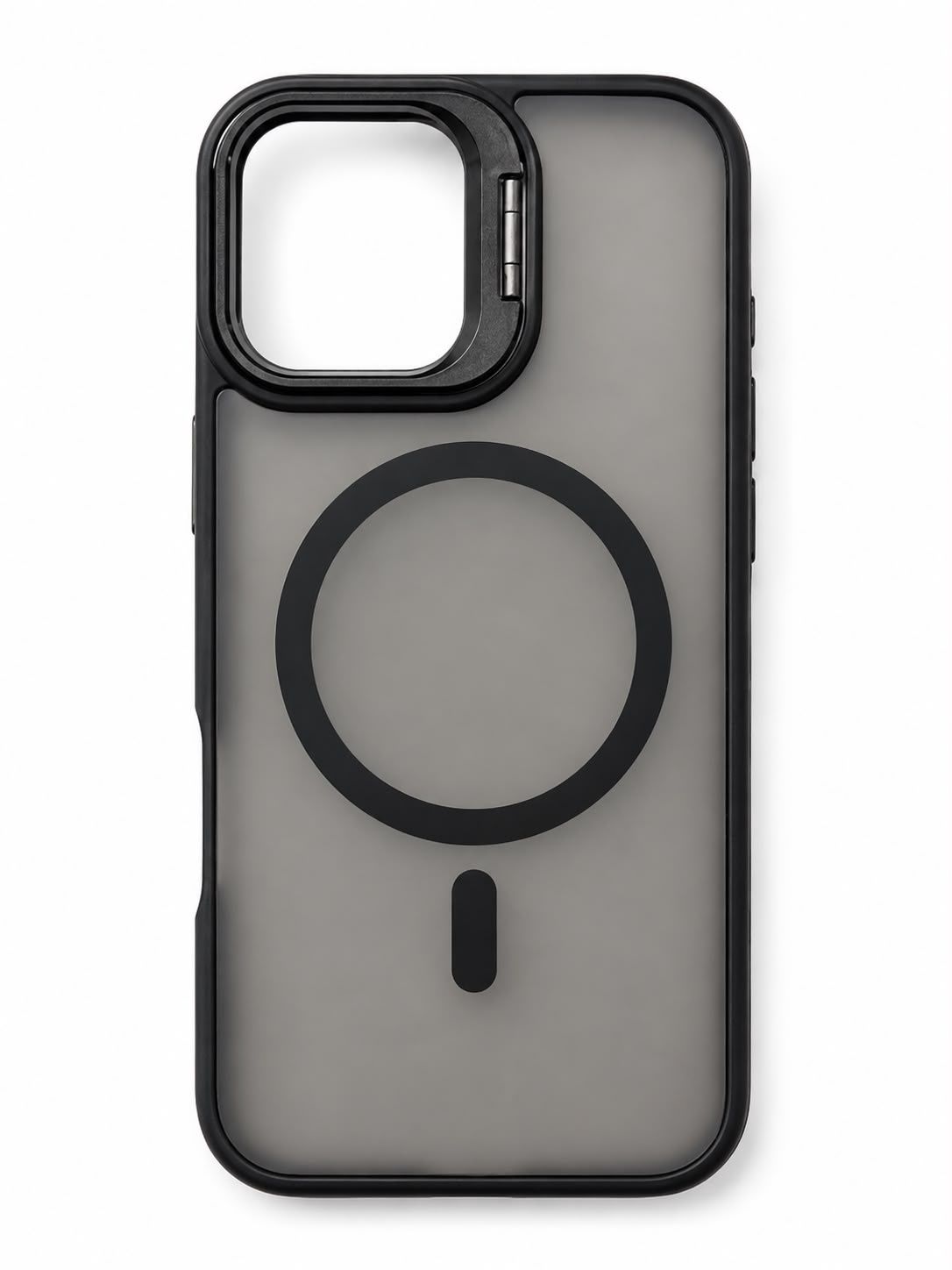 Sky Magnetic Case with Camera Kick Stand for Iphone 17-Black