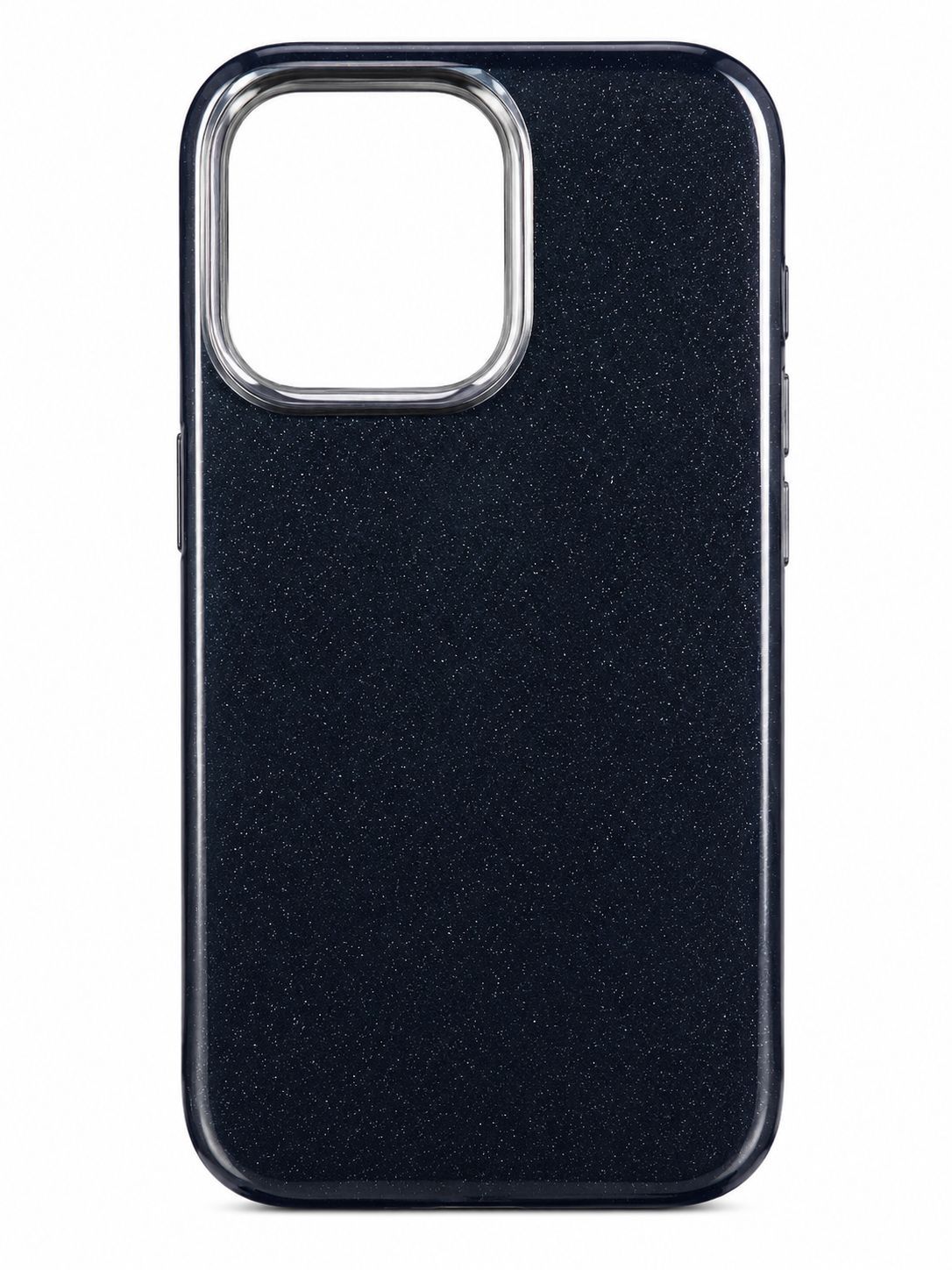 Glitter Powder Case for Iphone 16 Pro-Black