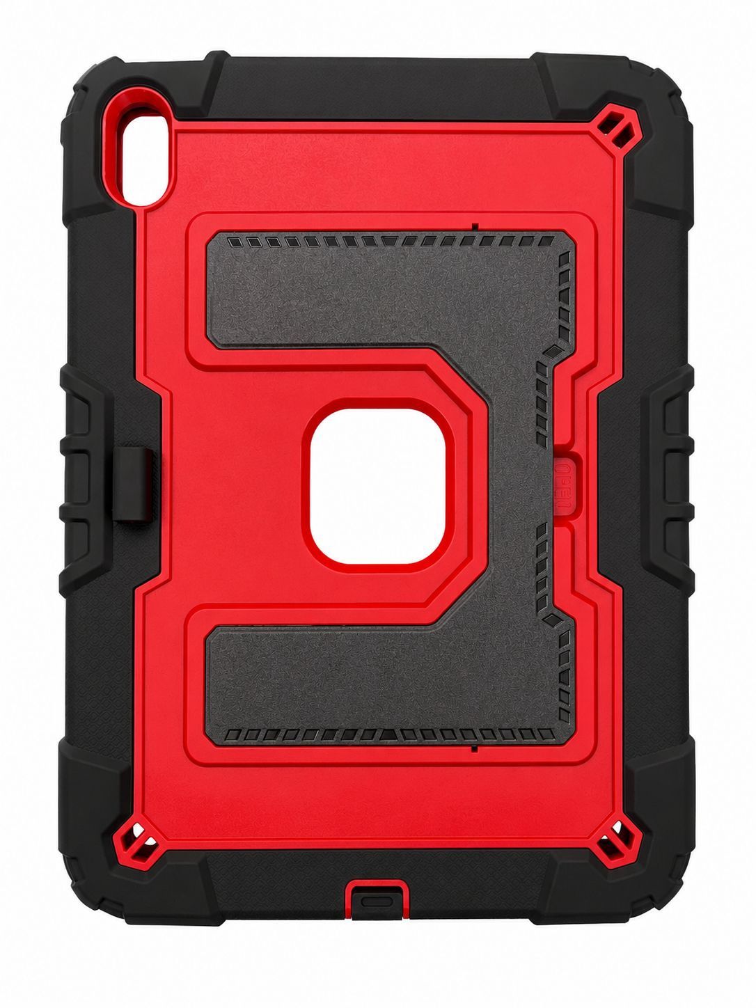C5 kickstand case Ipad 10.9 (10Gen/A16) Black/Red