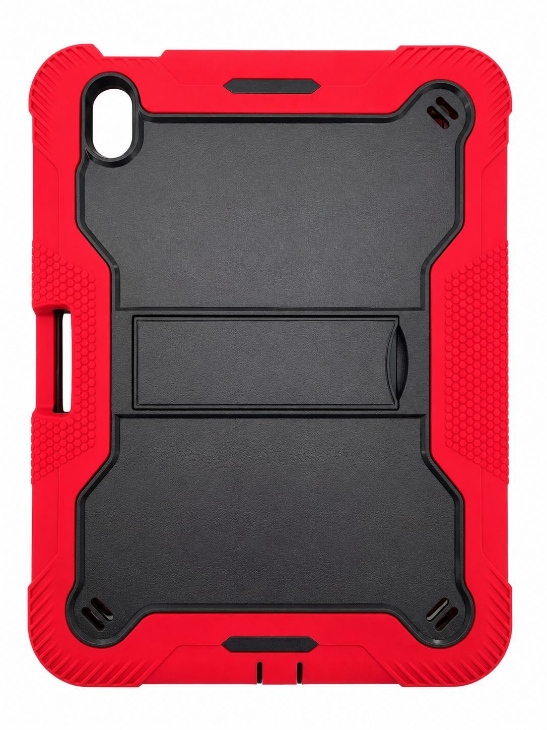 TJZ Kickstabd Case (A  Series) Ipad 10 Gen/A16 -Black/Red