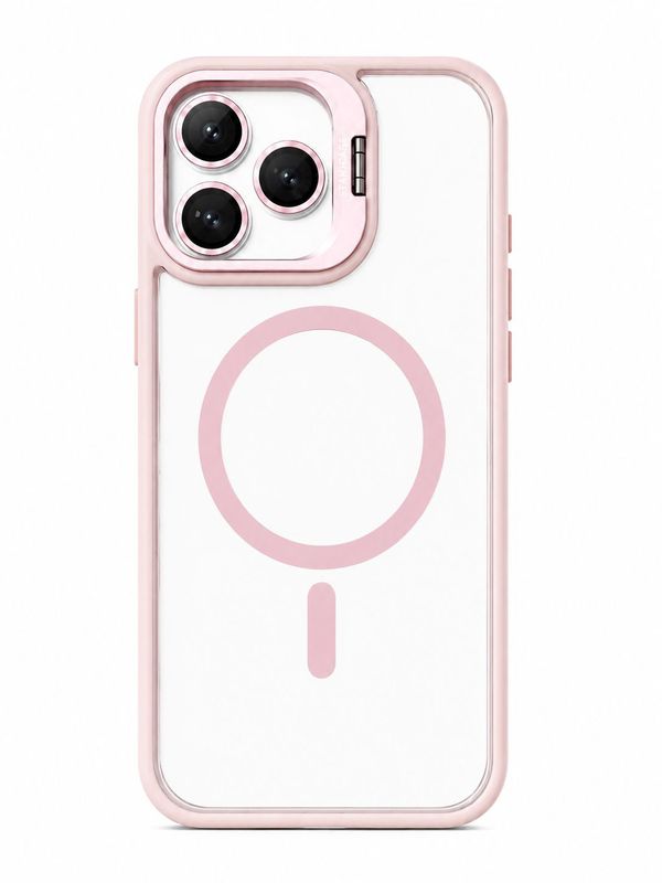 U1 Magnetic Case+Lens Stand ( without camera protector)- Pink