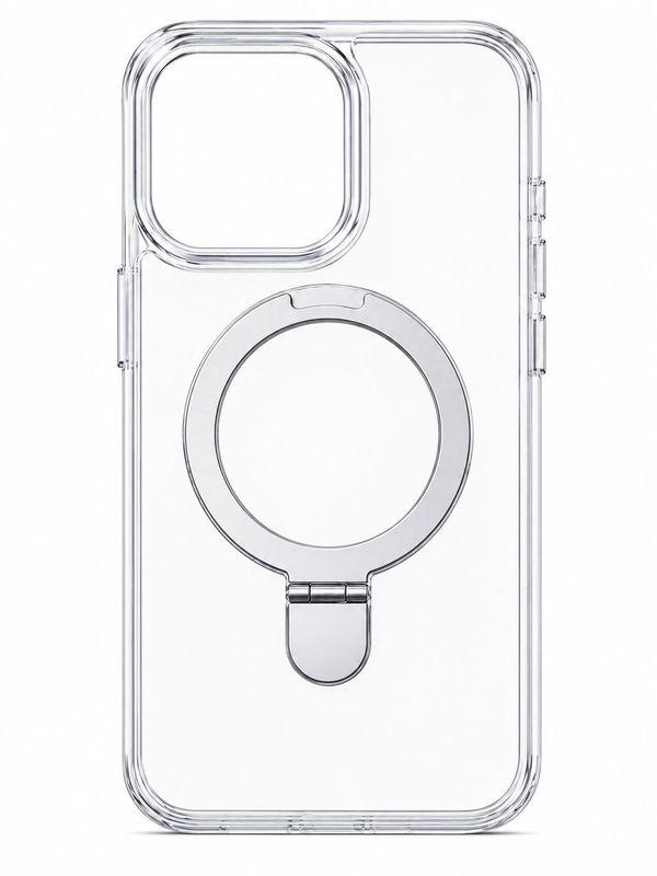 Transparent magnetic bracket (lzb) for Iphone 14 Pro Max - white