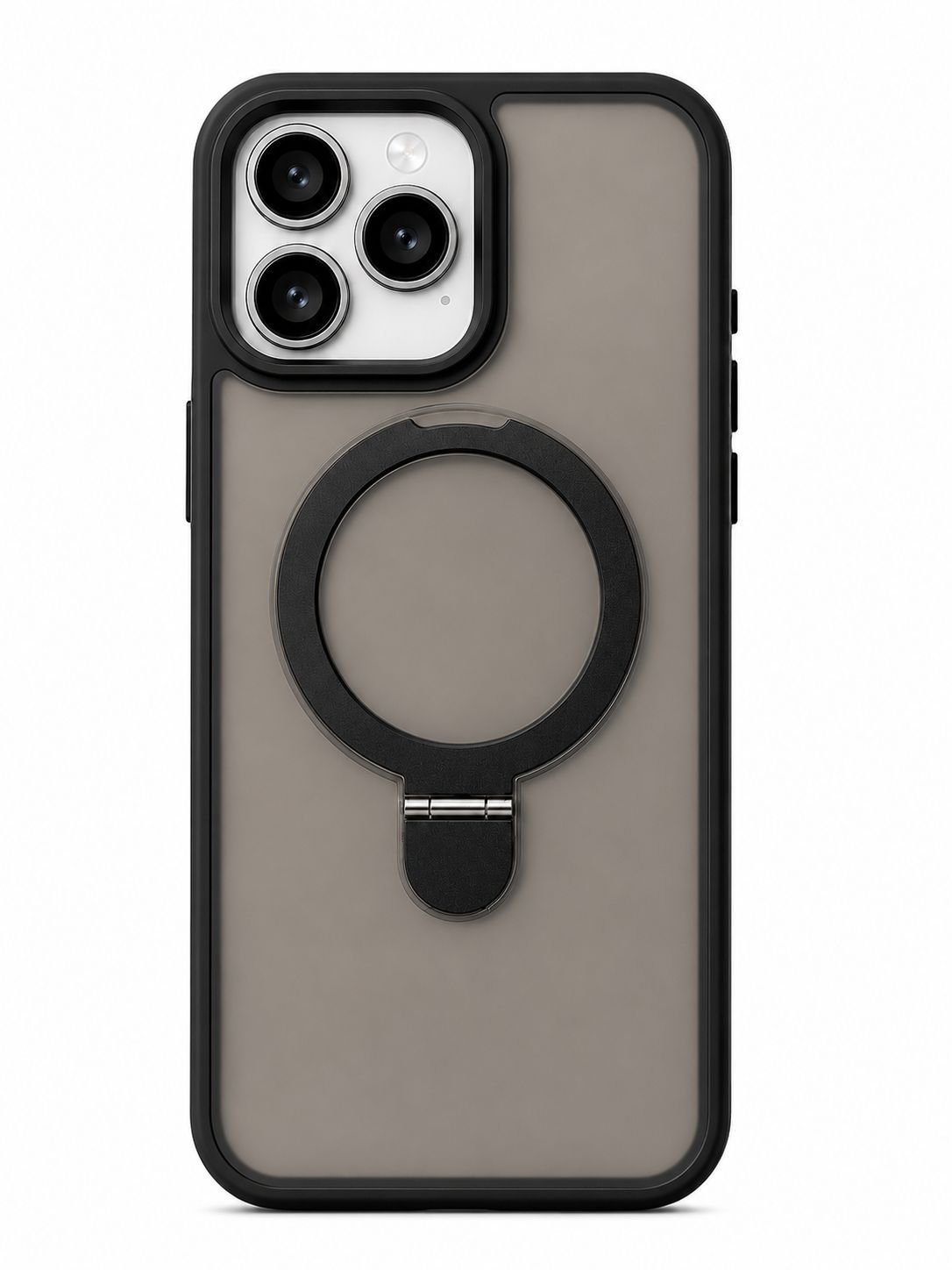 U3 Magnetic Kickstad Case + camera protector for Iphone 14 Pro Max - Black