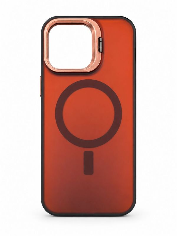 Hardware Chameleon Magsafe Camera Kickstand Case for Iphone 14 Pro Max-Brown