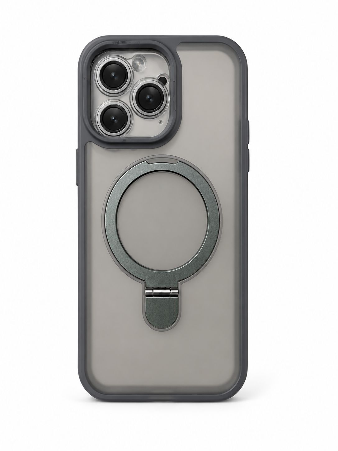 U3 Magnetic Kickstad Case + camera protector for Iphone 14 Pro Max - Dark Green