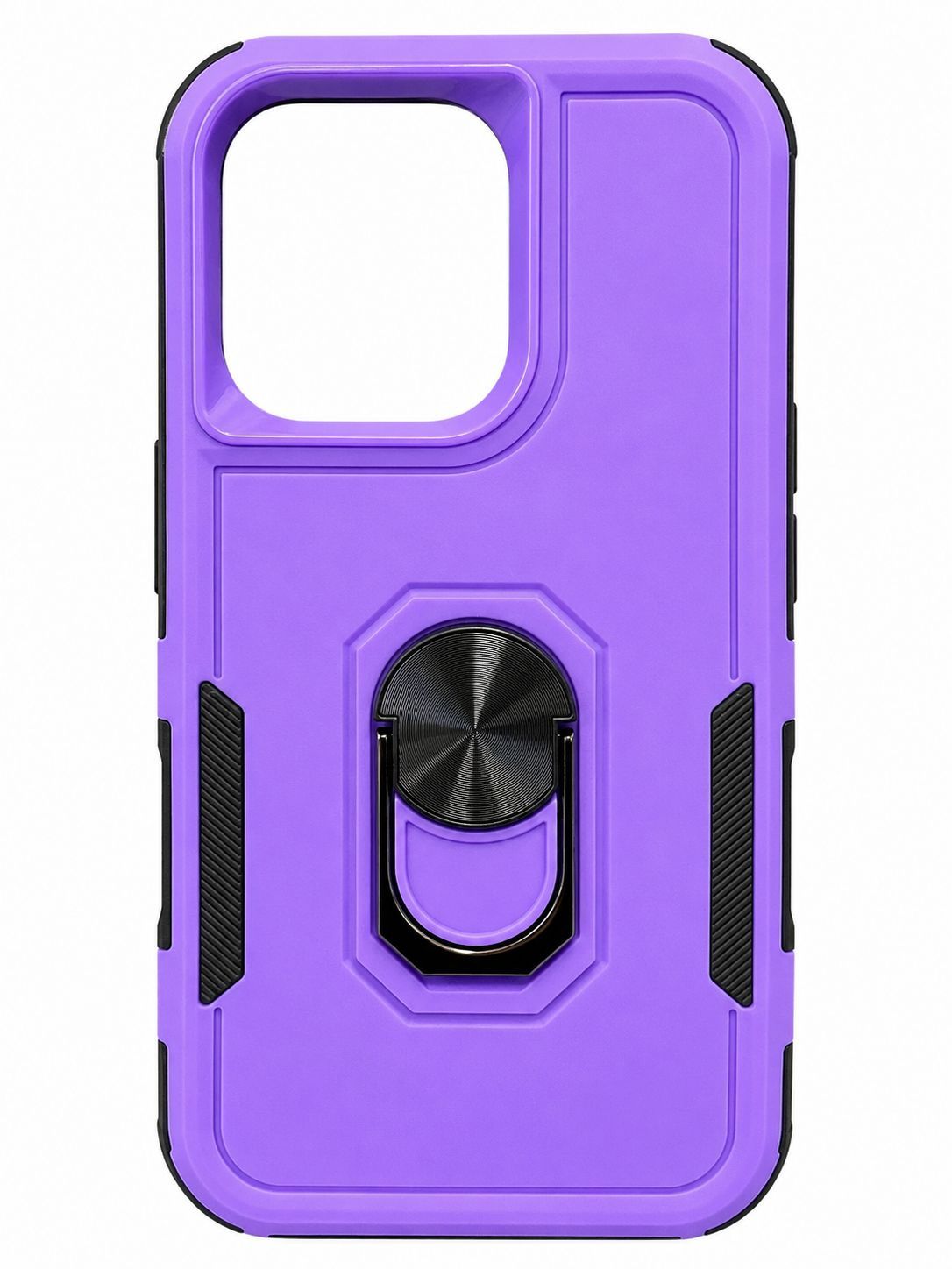 Commuter Case with Kickstand Case for Iphone 16 Pro- Purple