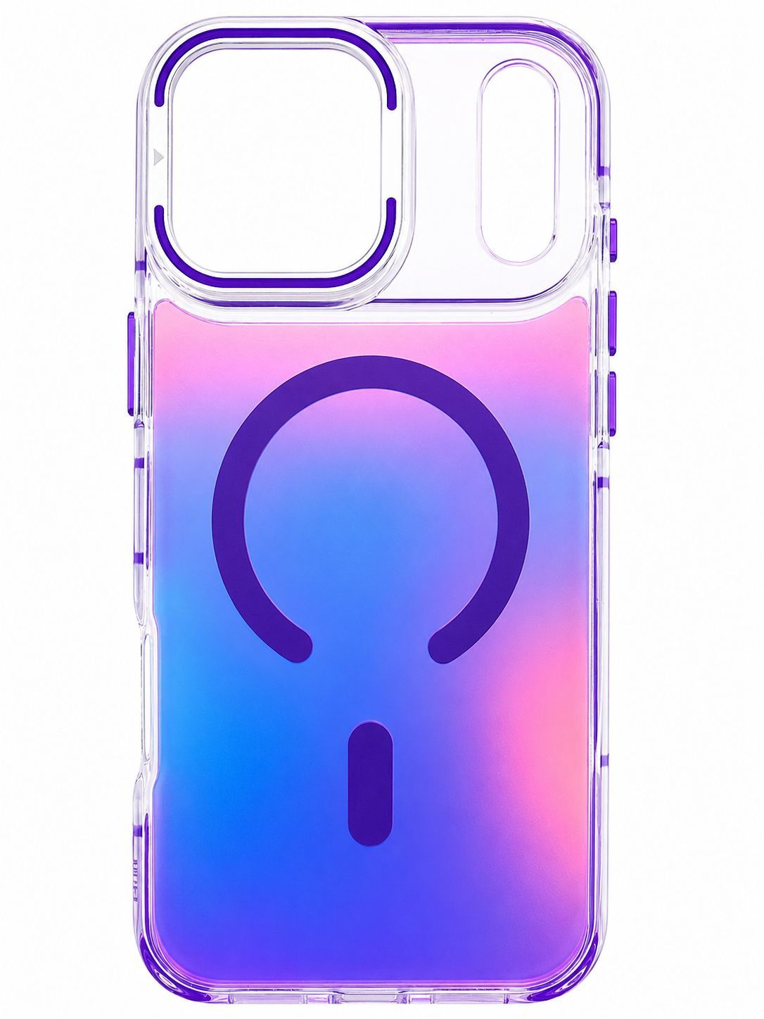 GRADIENT Finish Case with Camera Kickstand Iphone 17 Pro Max -Purple