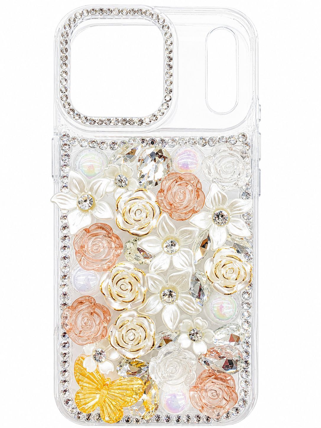 BNK Bling Diamond Case Iphone 17 ProMax -Coffe