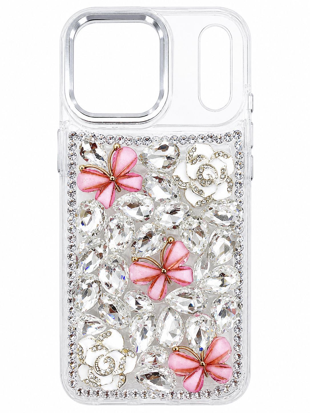 Crystal BF full diamond Iphone 17 Pro Max -Pink