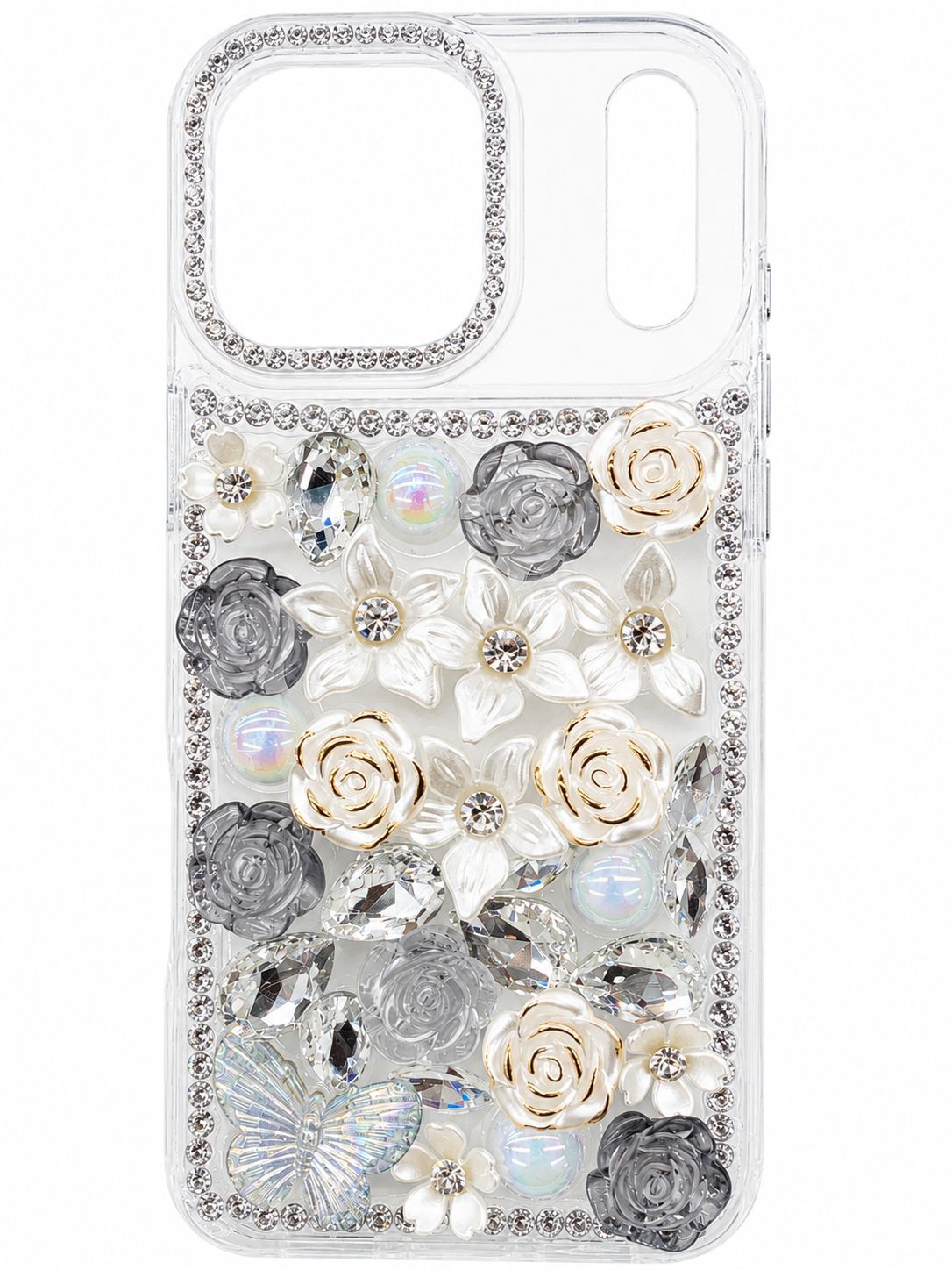 BNK Bling Diamond Case Iphone 17 Pro Max -Gray